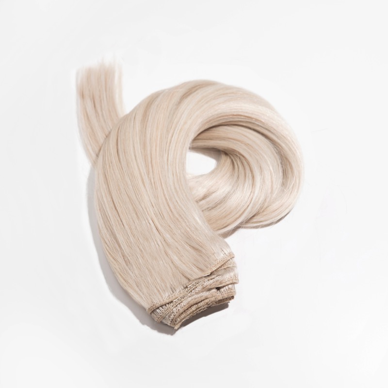 Clip-in vlasy seamless 45cm, 80g, #Ash Blond | plavá blond