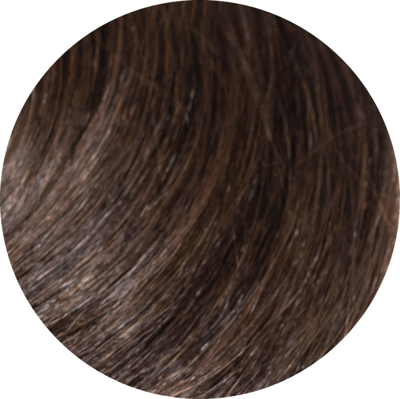 Clip-in vlasy seamless 55cm, 95g, #02 | tmavá hnedá