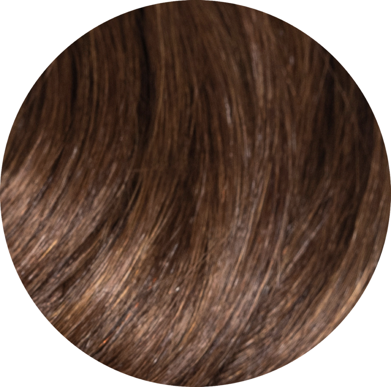 Clip-in vlasy seamless 55cm, 95g, #3A | čokoládová hnedá