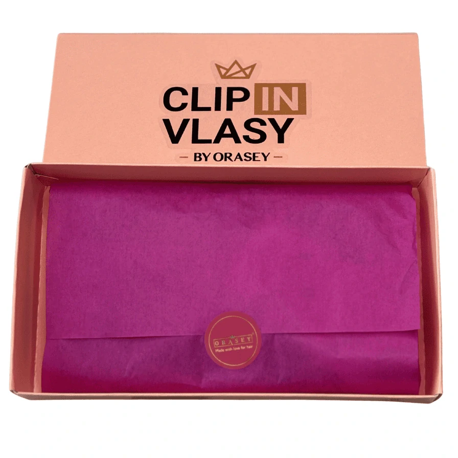 Clip-in vlasy seamless 25cm, 60g, #01 | čierna ako uhoľ