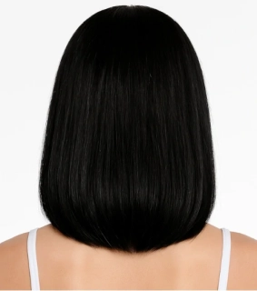 Clip-in vlasy seamless 25cm, 60g, #01 | čierna ako uhoľ