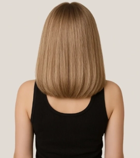 Clip-in vlasy seamless 25cm, 60g, #08 | hnedý melír