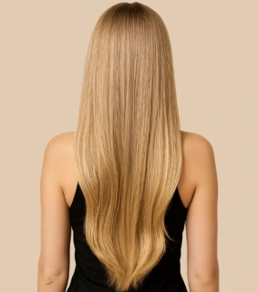 Clip-in vlasy 55cm, 135g, #16 | béžová blond
